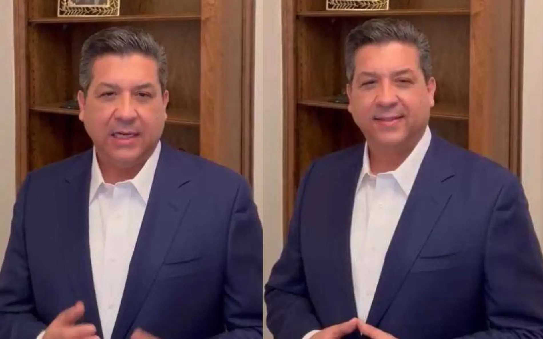 El exgobernador de Tamaulipas, Francisco Javier García Cabeza de Vaca, reapareció en video y celebró la decisión del juez a su favor Twitter